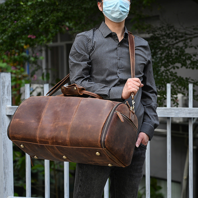 Leather Weekender Suite