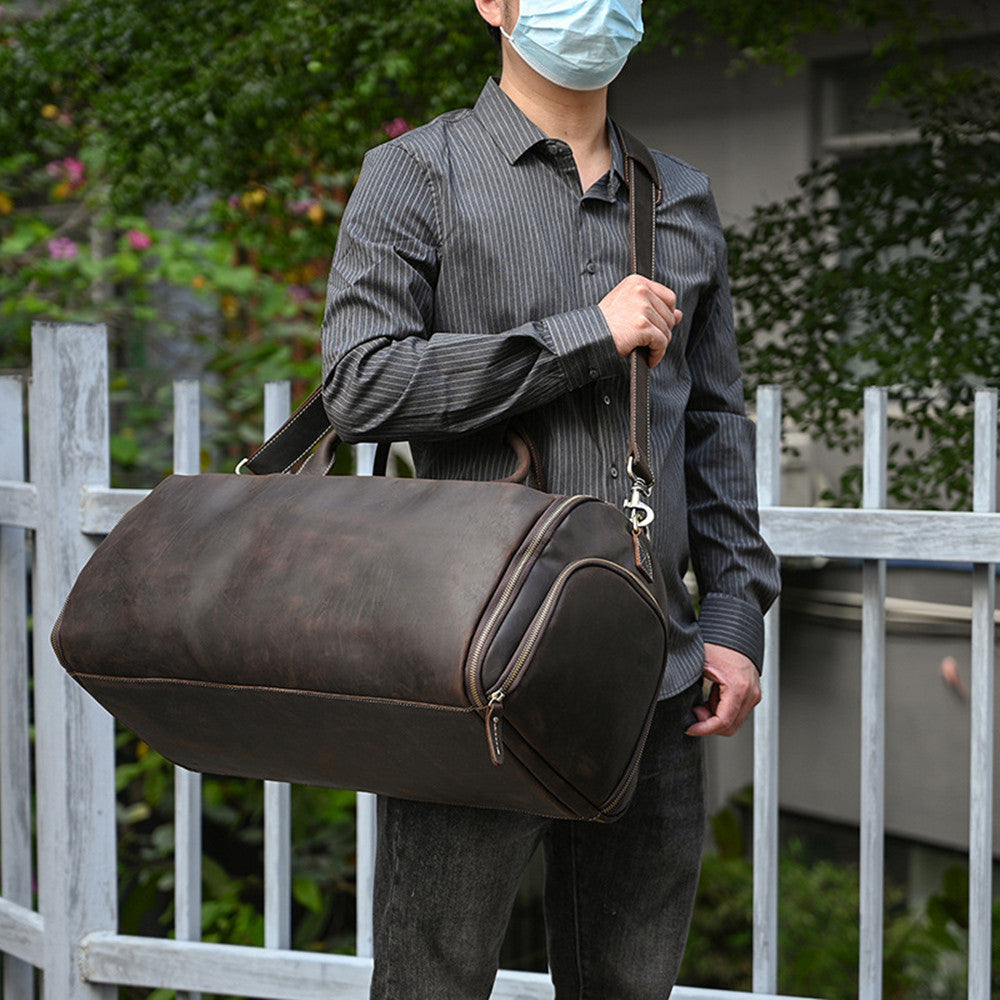 Leather Weekender Suite